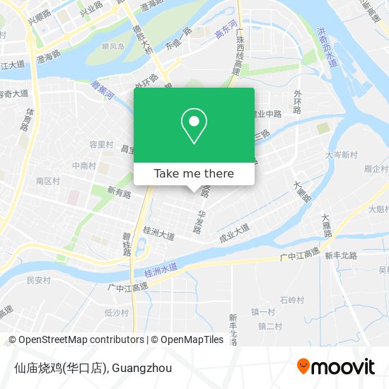 仙庙烧鸡(华口店) map