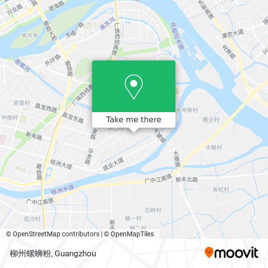 柳州螺蛳粉 map