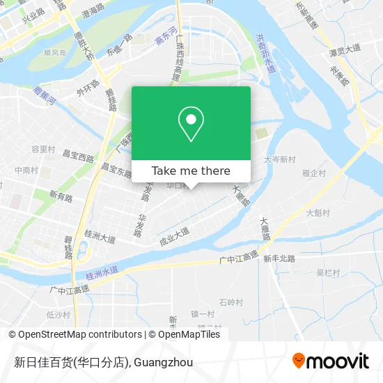 新日佳百货(华口分店) map