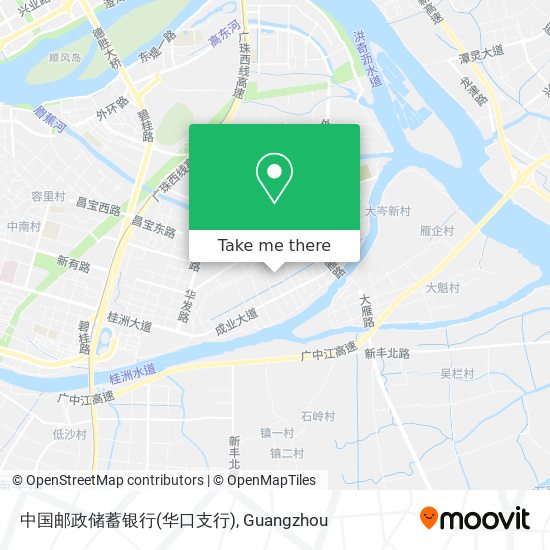 中国邮政储蓄银行(华口支行) map