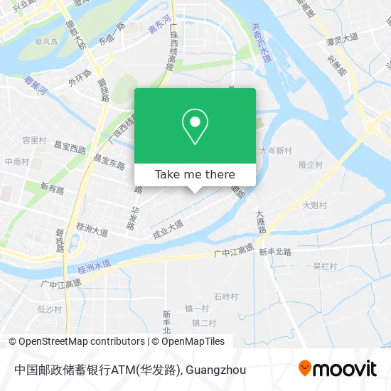 中国邮政储蓄银行ATM(华发路) map