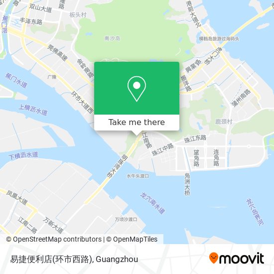 易捷便利店(环市西路) map