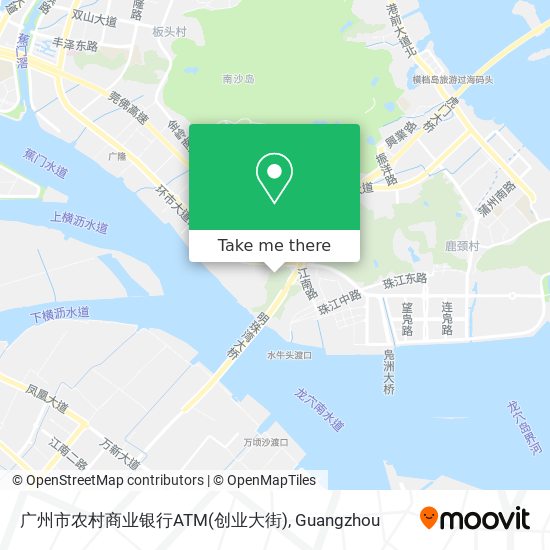 广州市农村商业银行ATM(创业大街) map