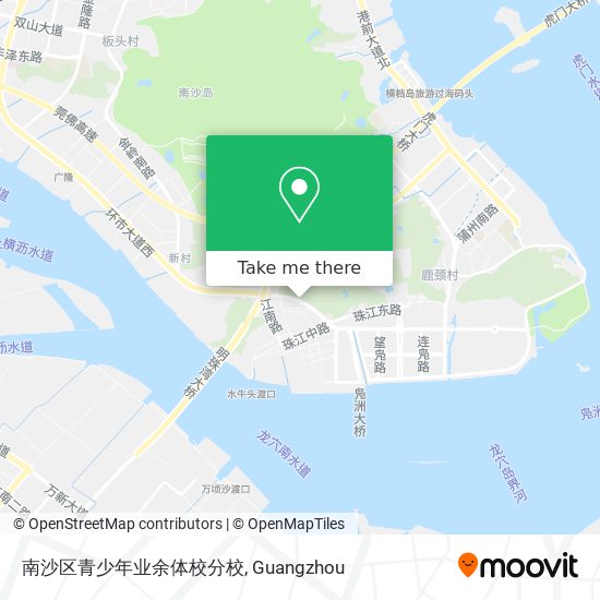 南沙区青少年业余体校分校 map