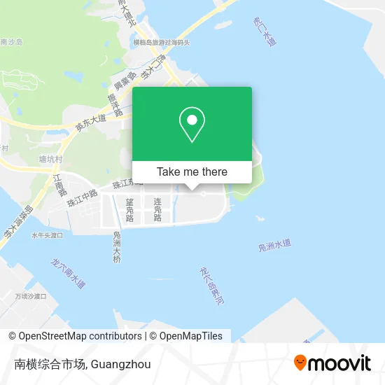 南横综合市场 map