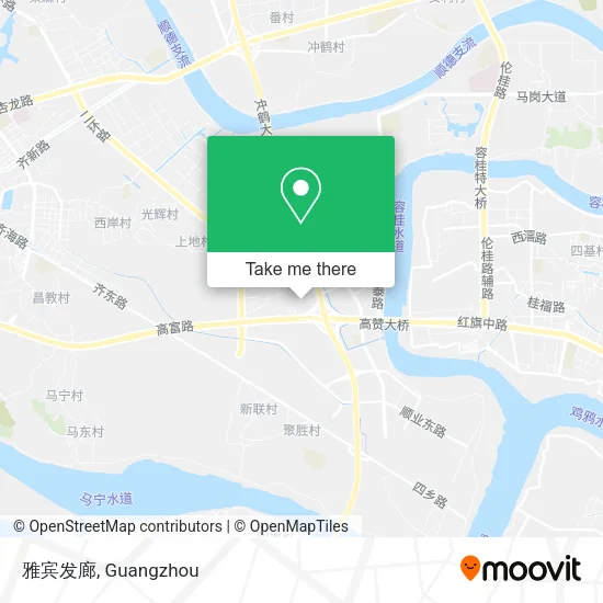 雅宾发廊 map