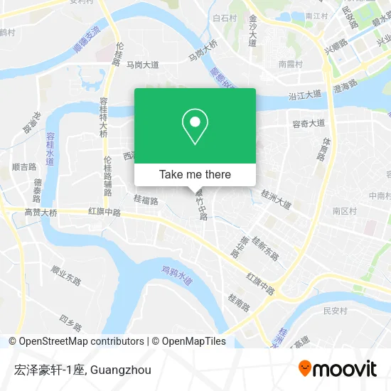 宏泽豪轩-1座 map