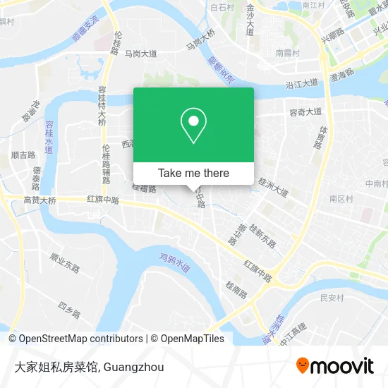 大家姐私房菜馆 map