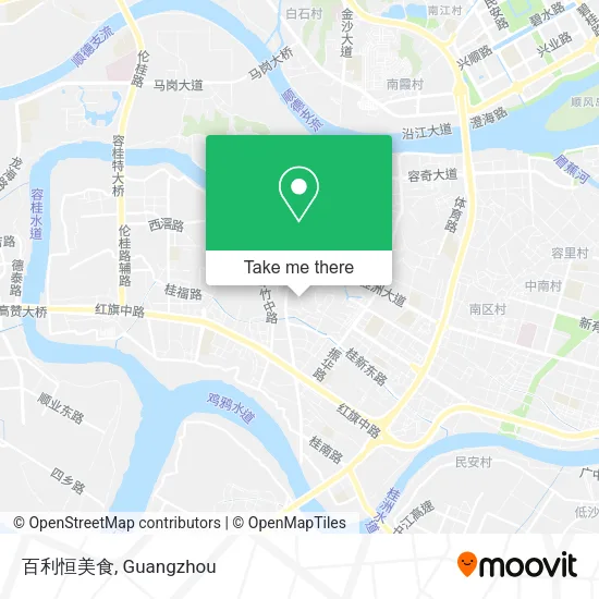 百利恒美食 map