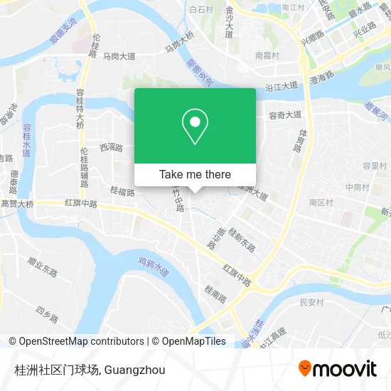 桂洲社区门球场 map