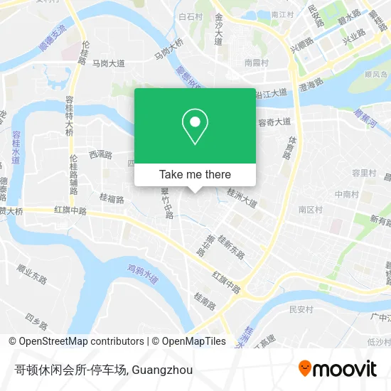 哥顿休闲会所-停车场 map