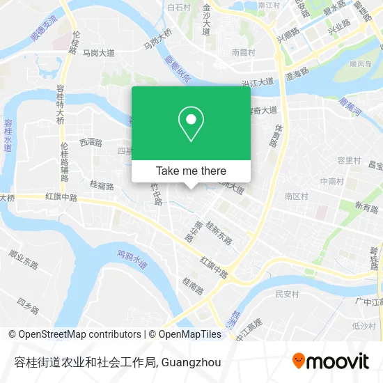 容桂街道农业和社会工作局 map
