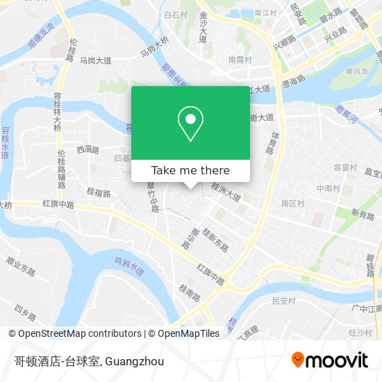 哥顿酒店-台球室 map