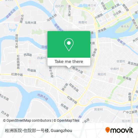 桂洲医院-住院部一号楼 map