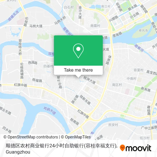 顺德区农村商业银行24小时自助银行(容桂幸福支行) map