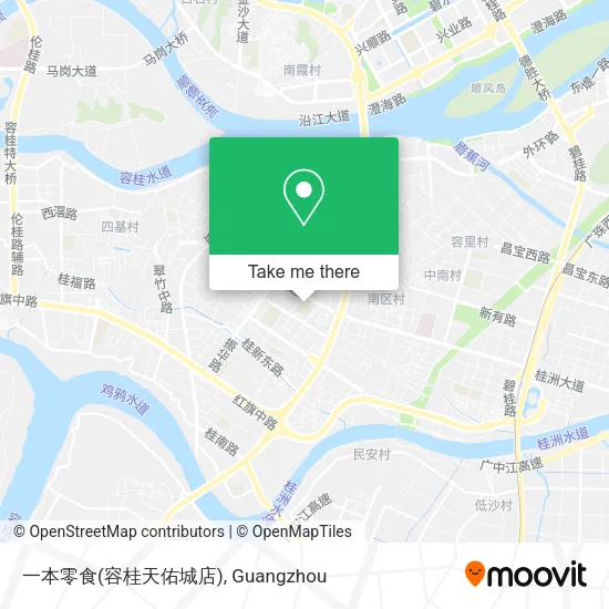一本零食(容桂天佑城店) map