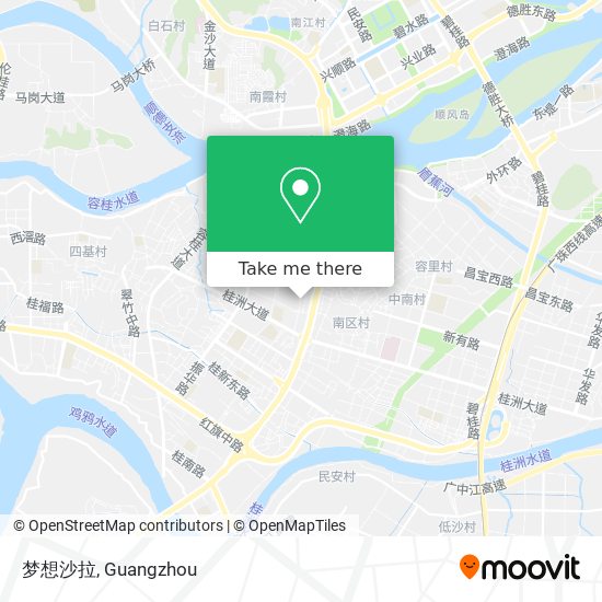 梦想沙拉 map