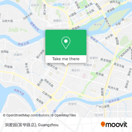 洞蜜园(富华路店) map