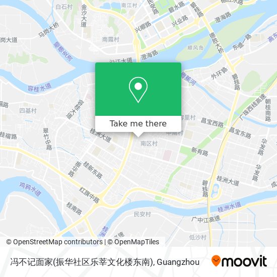 冯不记面家(振华社区乐莘文化楼东南) map