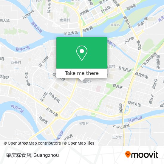 肇庆粽食店 map