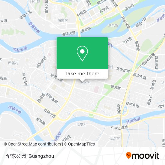 华东公园 map