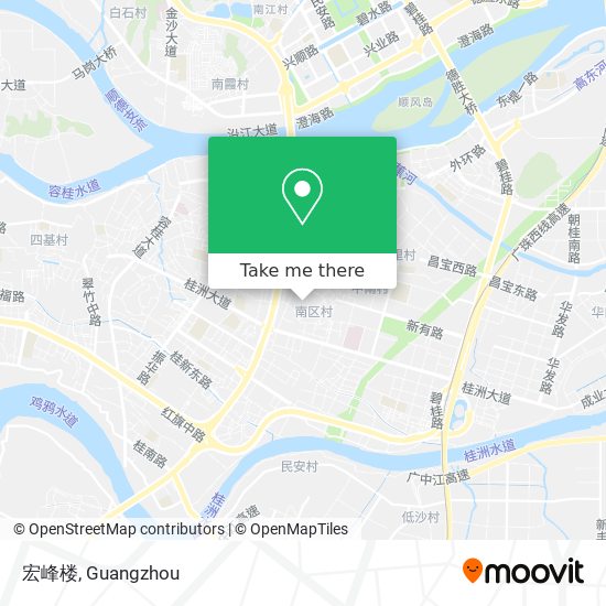 宏峰楼 map