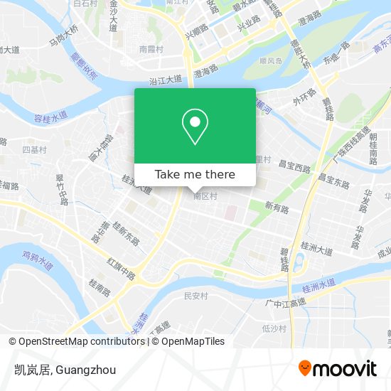 凯岚居 map