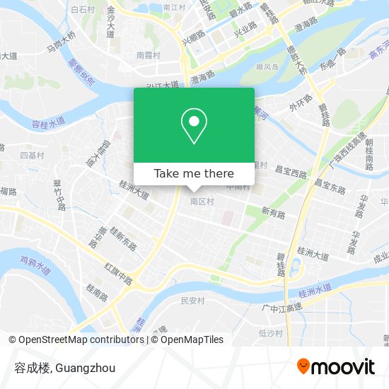容成楼 map