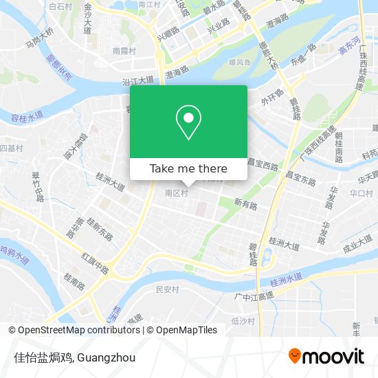 佳怡盐焗鸡 map