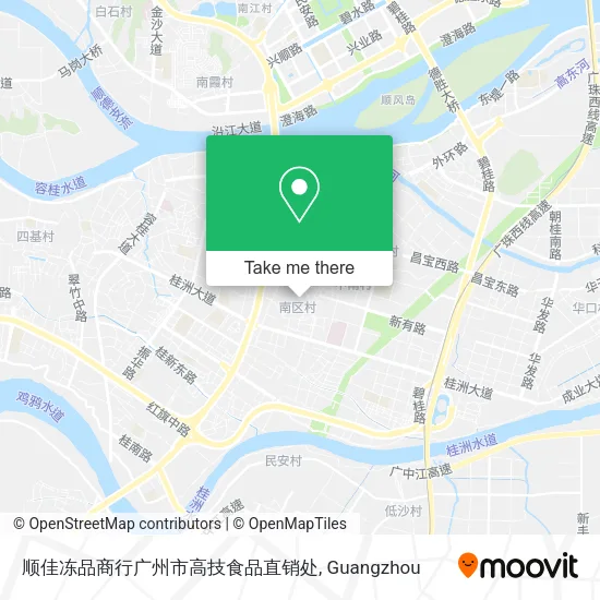 顺佳冻品商行广州市高技食品直销处 map