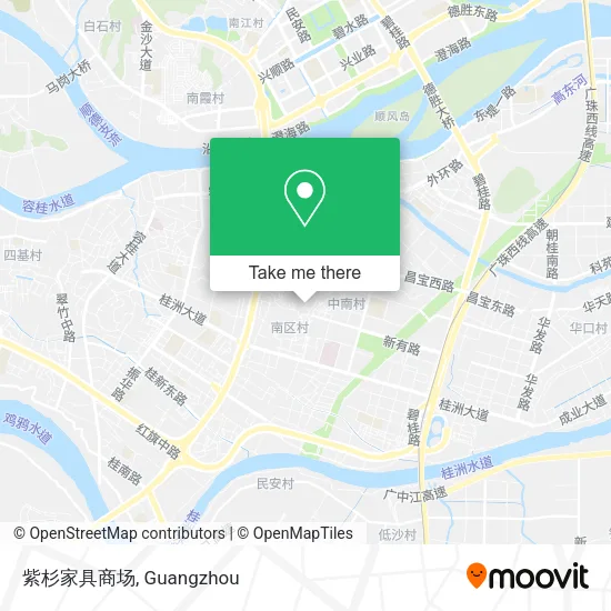 紫杉家具商场 map