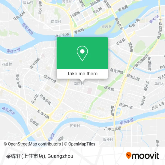 采蝶轩(上佳市店) map