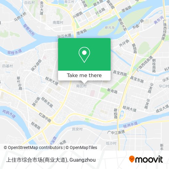 上佳市综合市场(商业大道) map