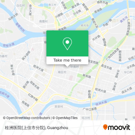 桂洲医院(上佳市分院) map