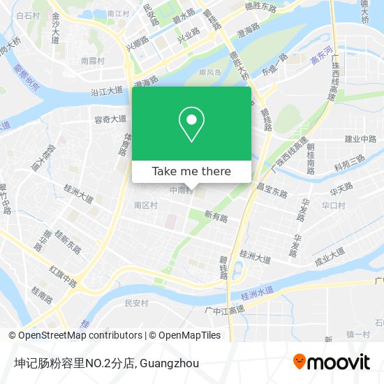 坤记肠粉容里NO.2分店 map