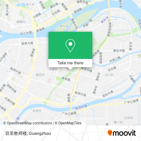 容里教师楼 map