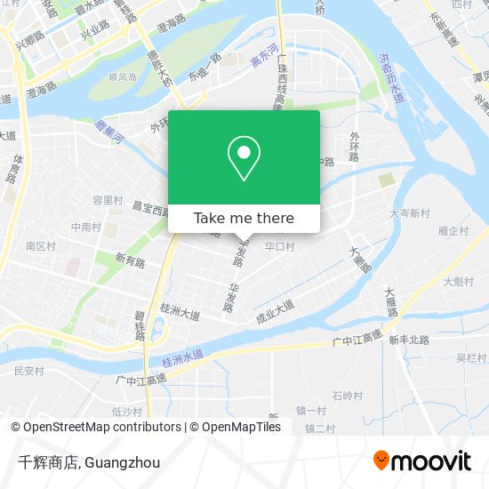 千辉商店 map