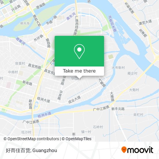 好而佳百货 map