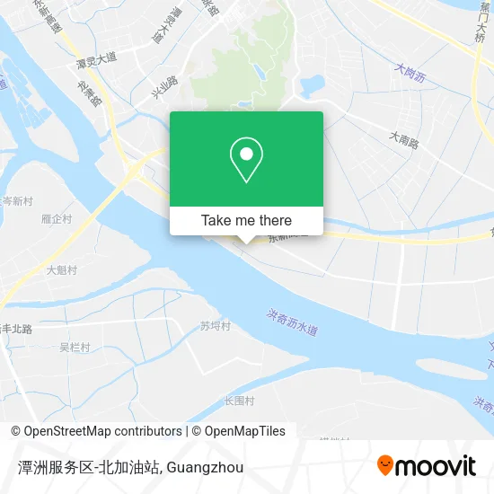 潭洲服务区-北加油站 map