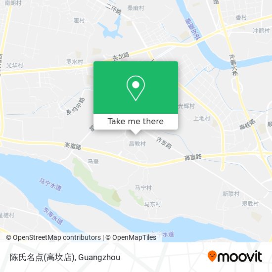 陈氏名点(高坎店) map