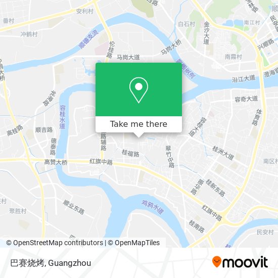巴赛烧烤 map