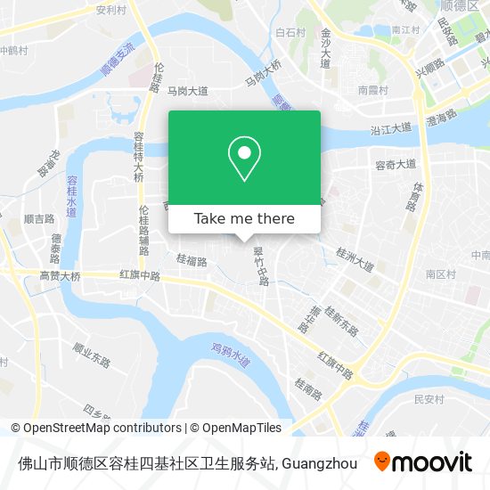 佛山市顺德区容桂四基社区卫生服务站 map