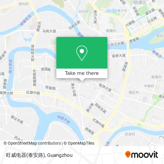 旺威电器(泰安路) map