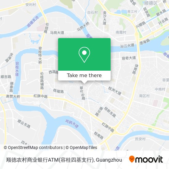 顺德农村商业银行ATM(容桂四基支行) map