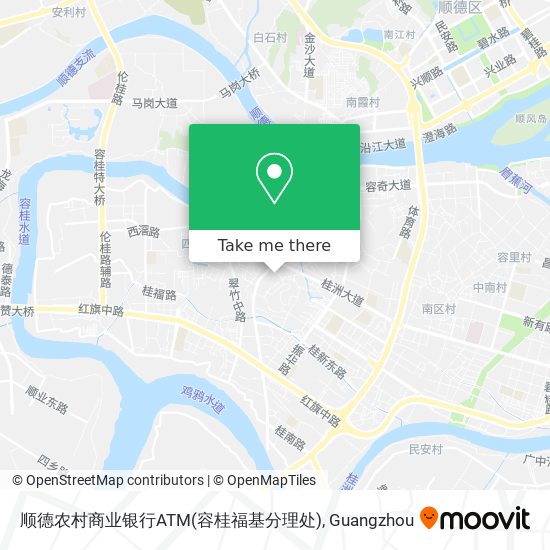 顺德农村商业银行ATM(容桂福基分理处) map