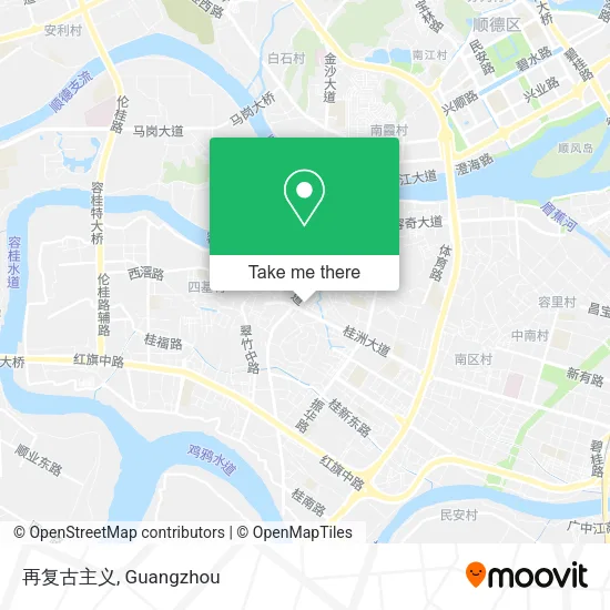 再复古主义 map