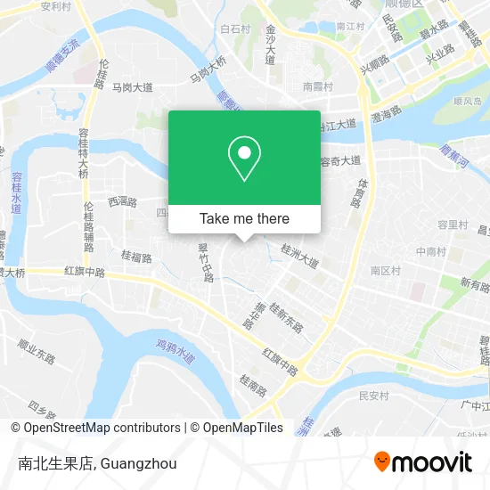 南北生果店 map