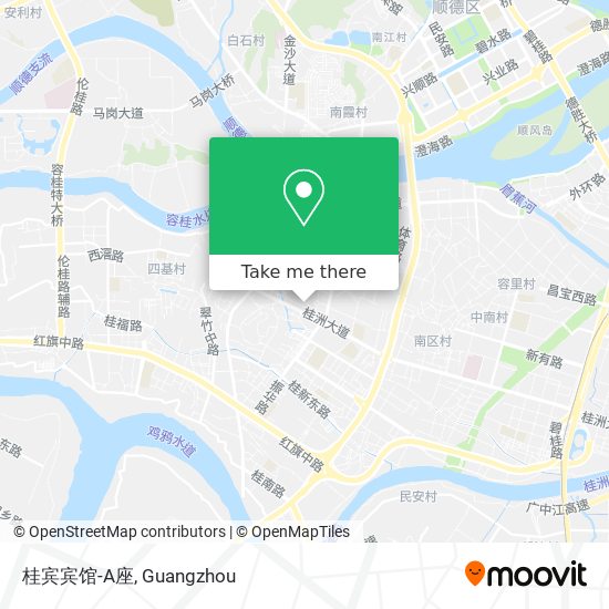 桂宾宾馆-A座 map