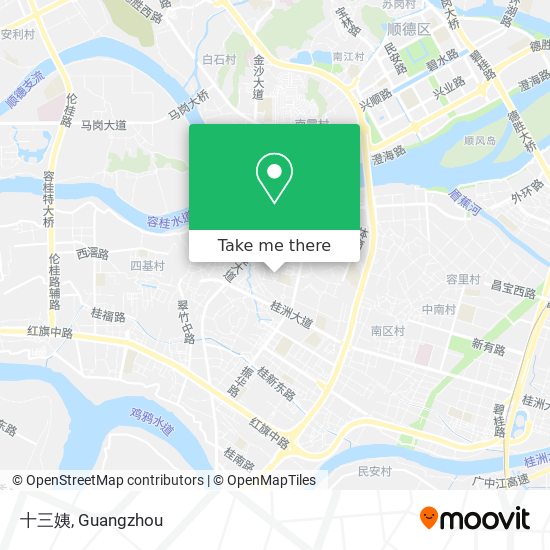 十三姨 map