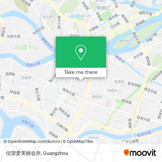 信望爱美丽会所 map